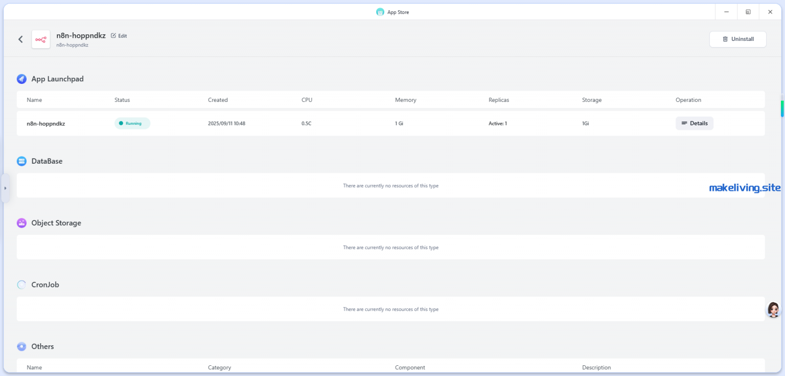 ClawCloud 创建 n8n